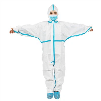 Ochranný Overal S Modrými Páskami